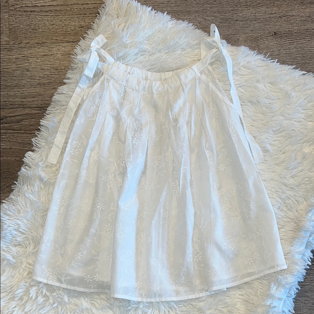 Esley White Gauze Tank - Medium